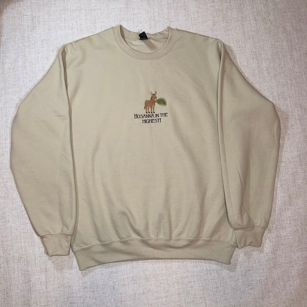 Hosanna in the Highest Crewneck Sweatshirt